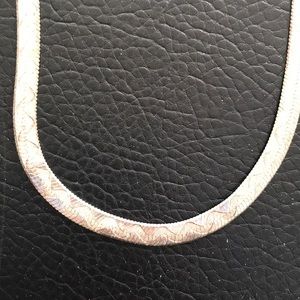 Silver necklace